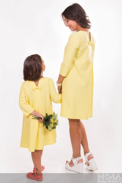 Комплект платьев мама и дочка Бекки М-260