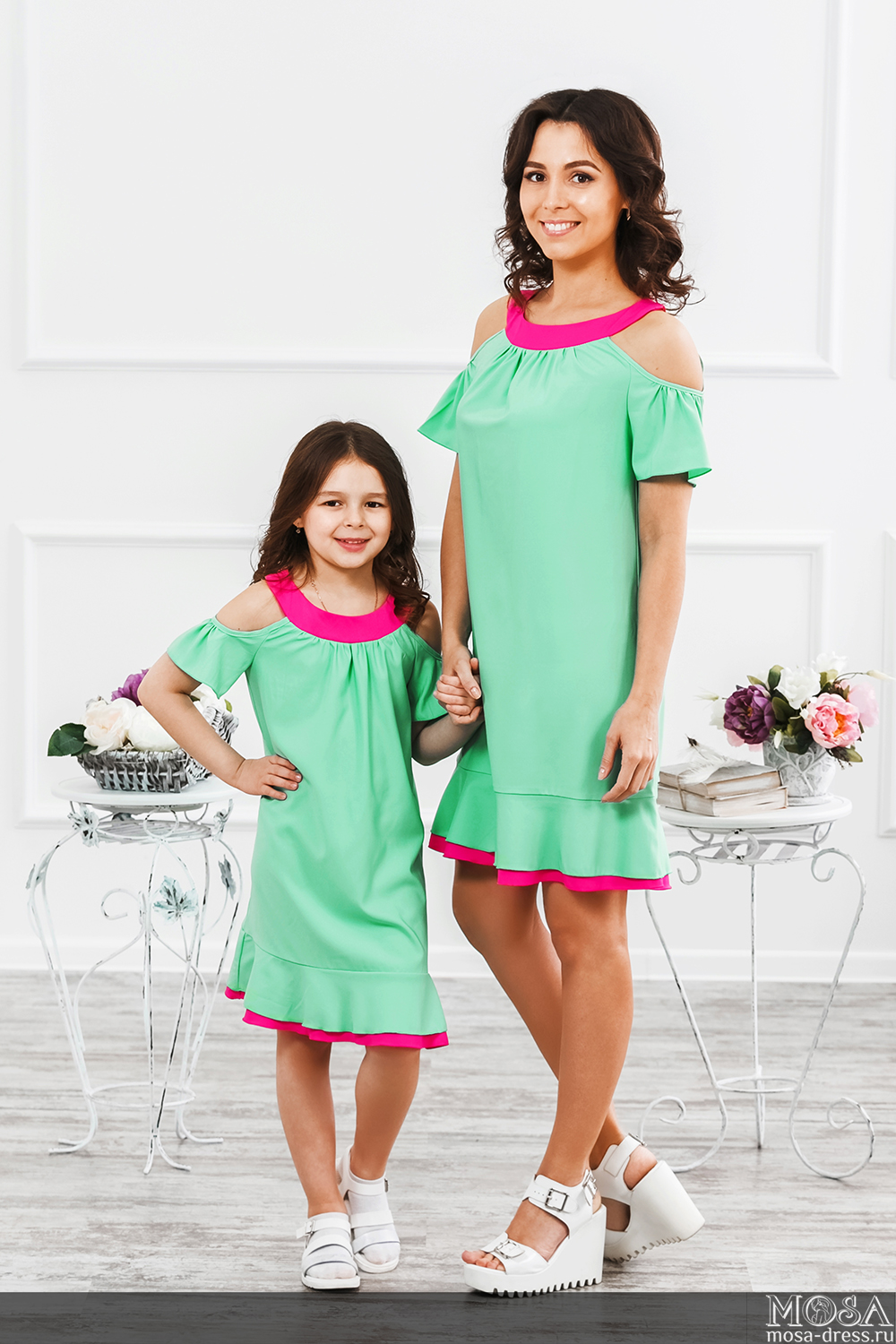 Платье мама и дочь